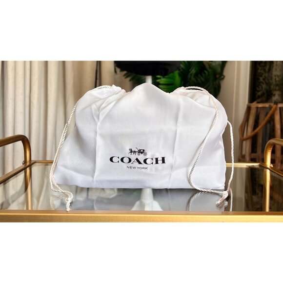 NEW WITH TAGS!! SOLD OUT!  AUTHENTIC Coach Blue Velvet Quilted Tabby 20 - Picture 14 of 14